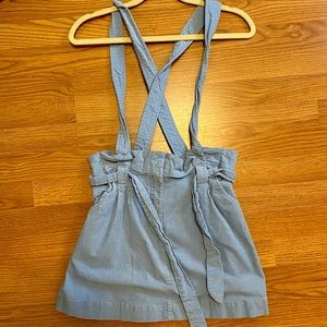 Urban Outfitters Size Medium, Corduroy Skirt w/ body straps